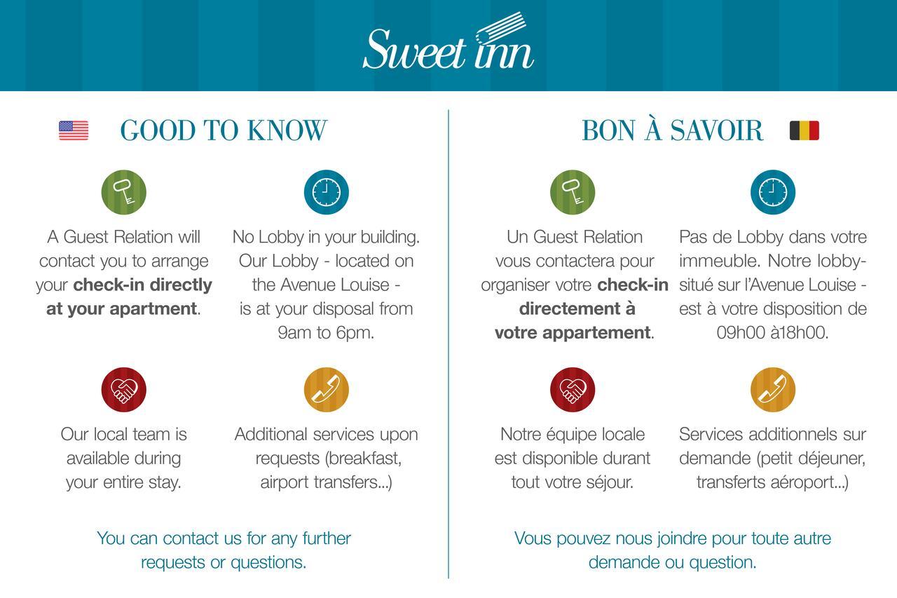 Sweet Inn Apartments - Major Rene Dubreucq Brussels Ngoại thất bức ảnh